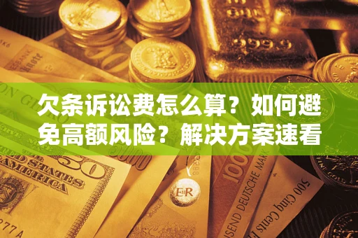 北京欠条诉讼费怎么算？如何避免高额风险？解决方案速看！