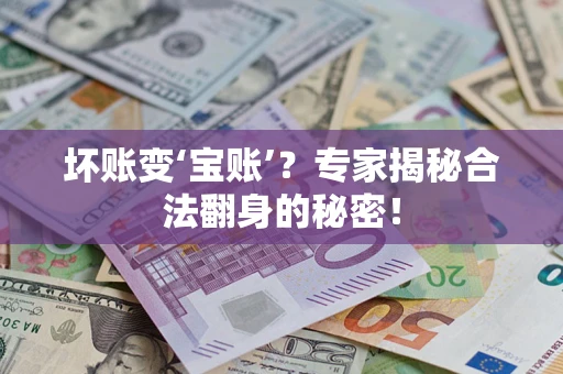 北京坏账变‘宝账’？专家揭秘合法翻身的秘密！