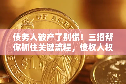 北京债务人破产了别慌！三招帮你抓住关键流程，债权人权益不再缩水