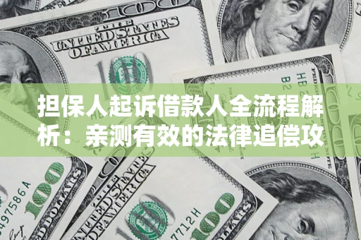 北京担保人起诉借款人全流程解析：亲测有效的法律追偿攻略