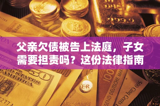 北京父亲欠债被告上法庭，子女需要担责吗？这份法律指南必须看完