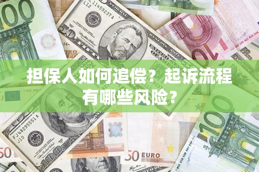 北京担保人如何追偿？起诉流程有哪些风险？