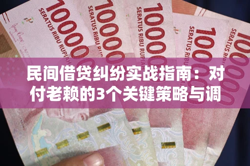 北京民间借贷纠纷实战指南：对付老赖的3个关键策略与调解盲区解析
