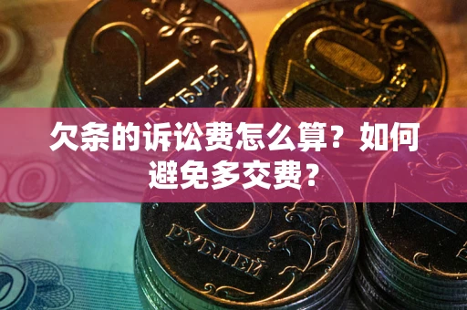 北京欠条的诉讼费怎么算？如何避免多交费？