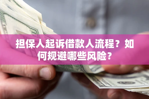 北京担保人起诉借款人流程？如何规避哪些风险？